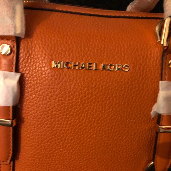 MICHAEL KORS LEATHER HANDBAG - Picture 8 of 8